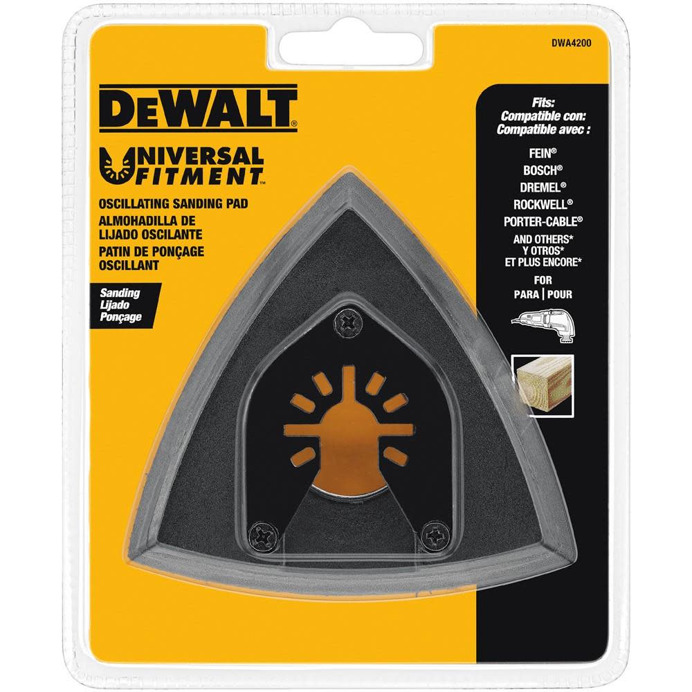 DEWALT Oscillating Sanding Pad - Ascmtools