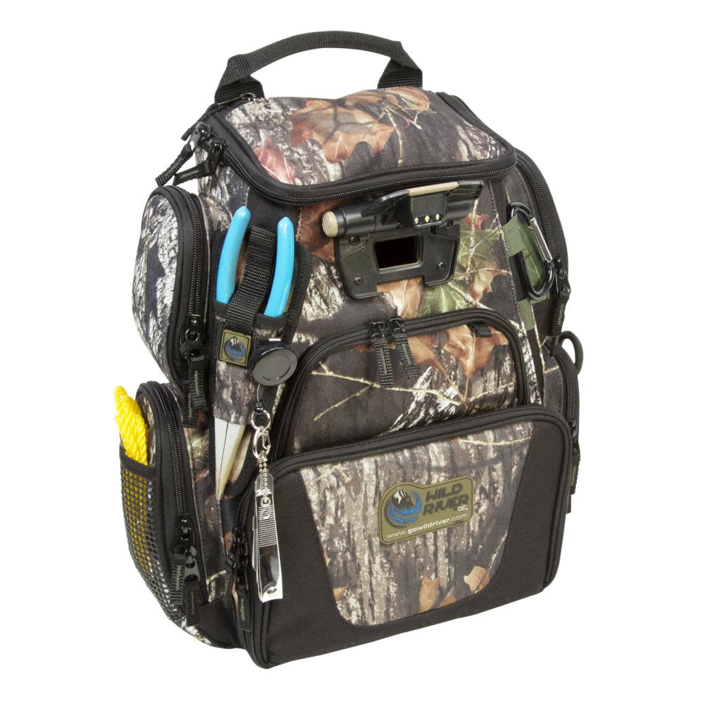 CLC Tackle Tek Recon Lighted Compact Backpack Mossy Oak - Ascmtools