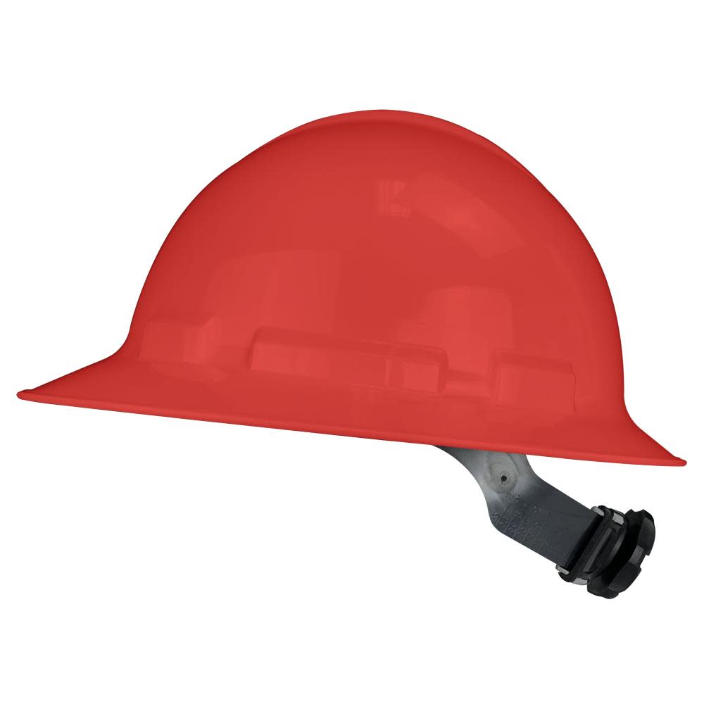Radians Hard Hat Quartz Full Brim 6 Point Ratchet Red - Ascmtools