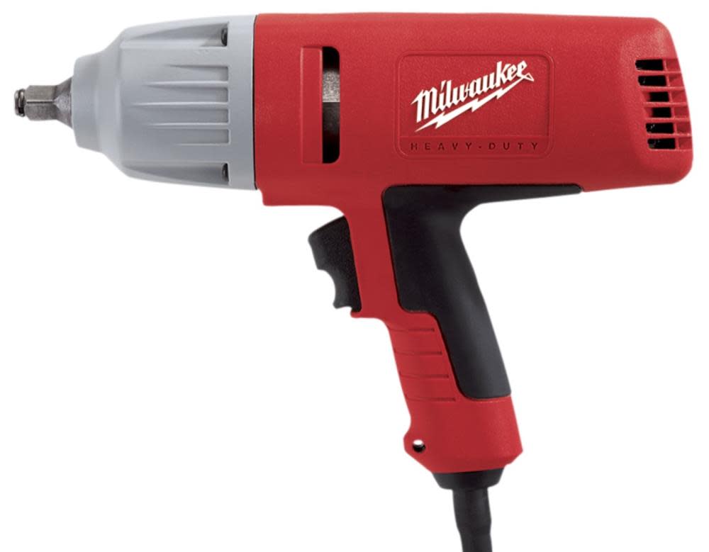 Milwaukee 1/2″ Square Drive Impact Wrench with Rocker Switch & Friction Ring Socket Retention - Ascmtools