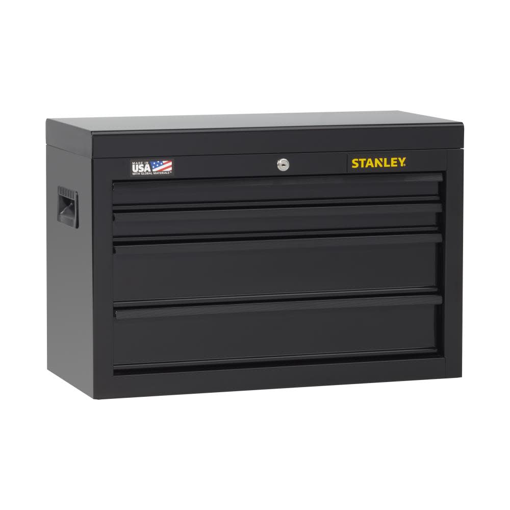 Stanley 26 in. W 100 Series 4-Drawer Tool Chest - Ascmtools