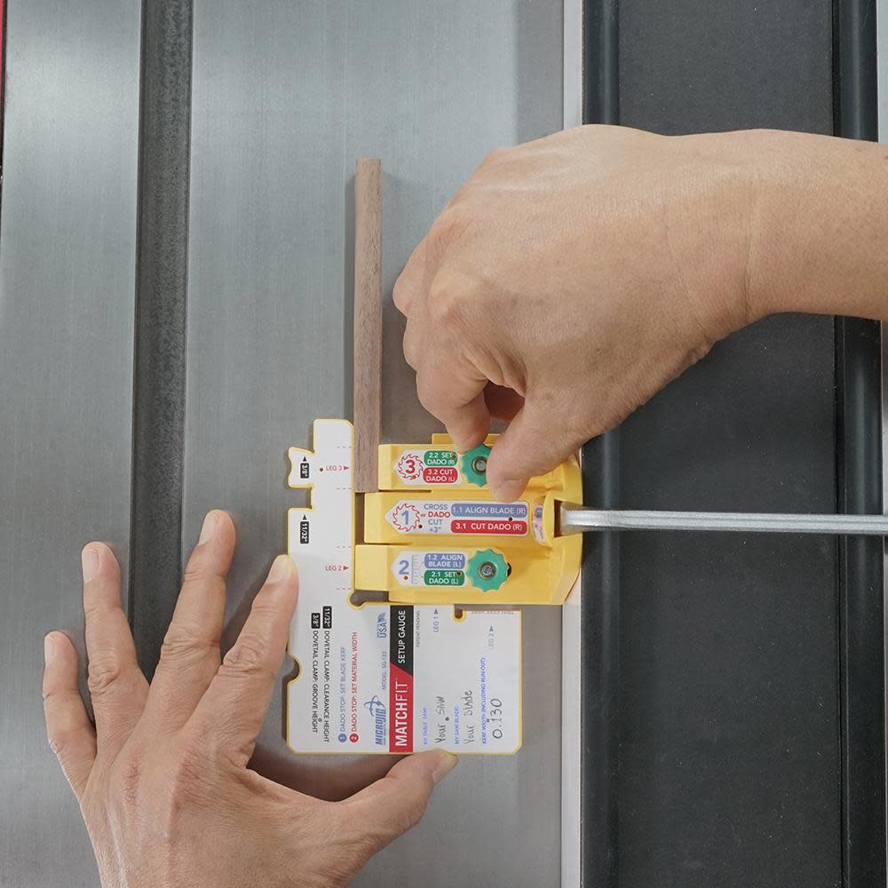 Microjig MATCHFIT Dado Stop Pro - Ascmtools