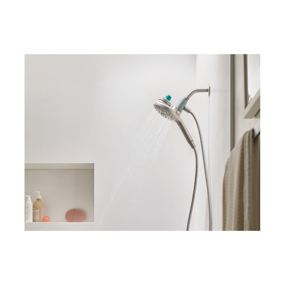 Moen Spot Resist Nickel Aromatherapy Handshower with INLY Capsule - Ascmtools