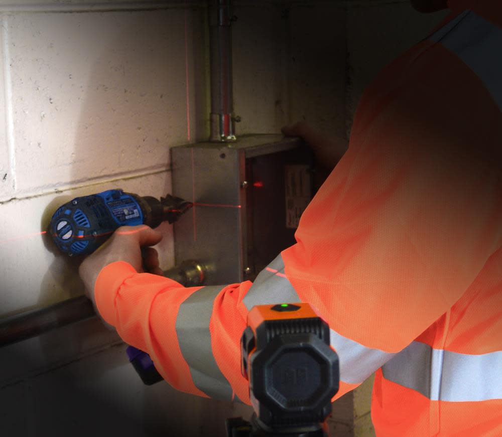 Johnson Level Self-Leveling Cross-Line Laser - Ascmtools