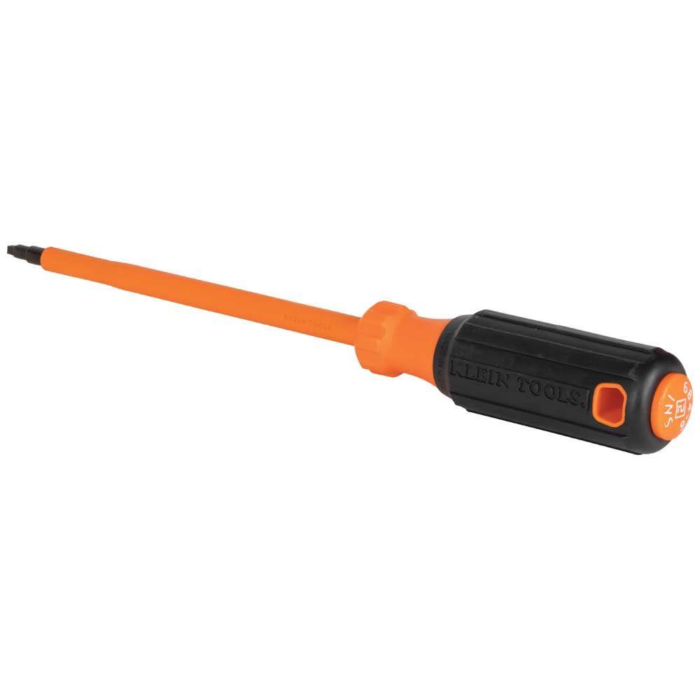 Klein Tools 6″ Insulated Screwdriver #2 Square - Ascmtools