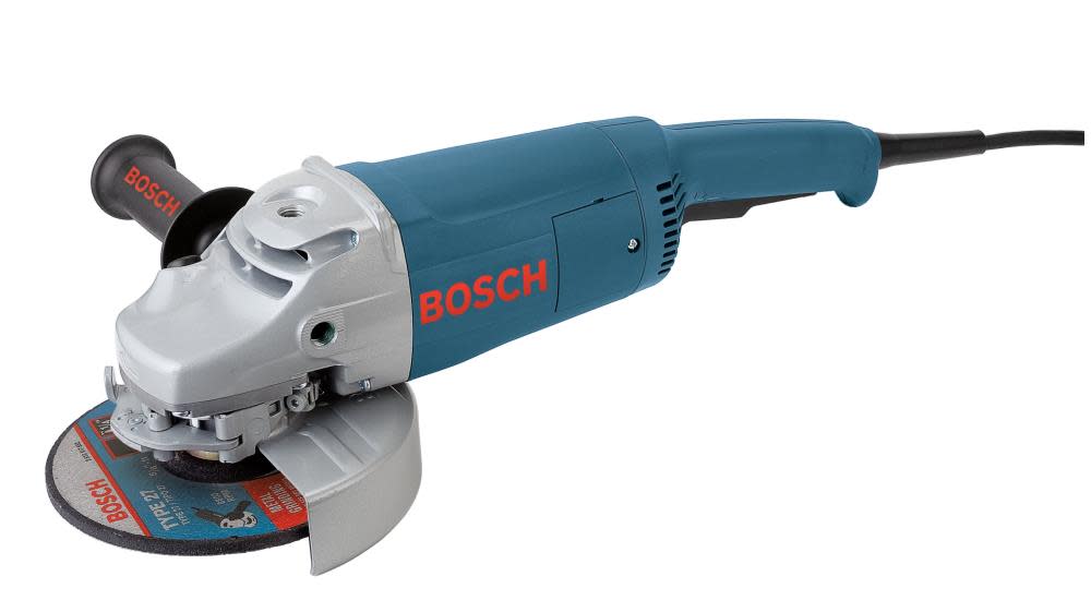 Bosch 7 In 15 A Large Angle Grinder with Rat Tail Handle - Ascmtools