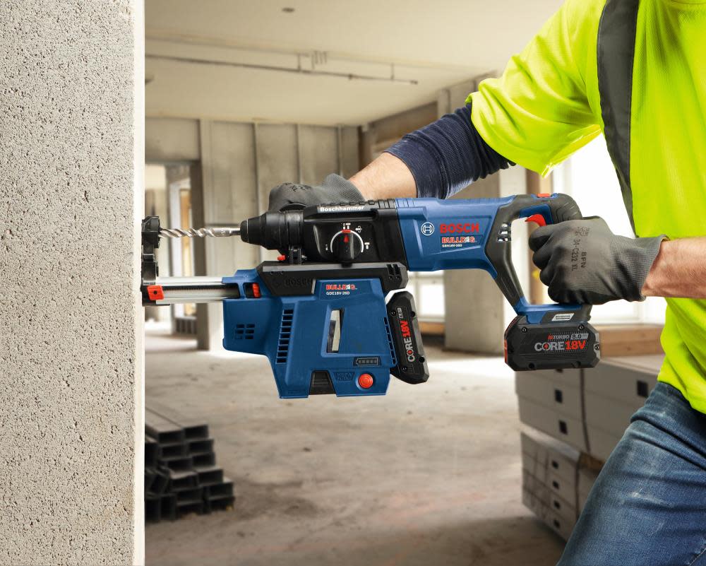 Bosch 18V EC Brushless SDS-plus Bulldog 1 In. Rotary Hammer (Bare Tool) - Ascmtools