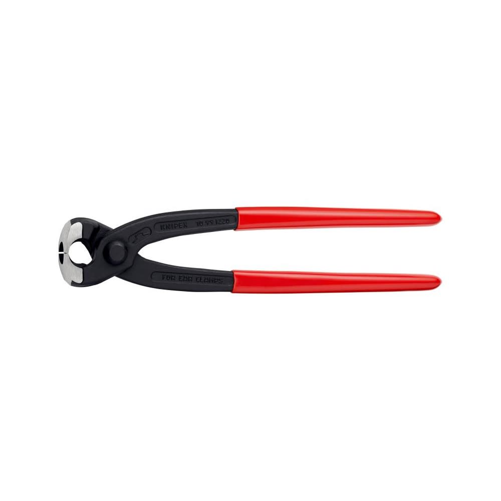 Knipex Ear Clamp Pliers Plastic Coated Handle 220mm - Ascmtools