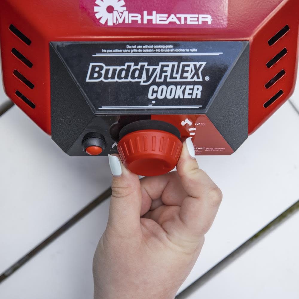 Mr Heater Refurbished Portable Radiant Buddy FLEX Cooker Heater - Ascmtools
