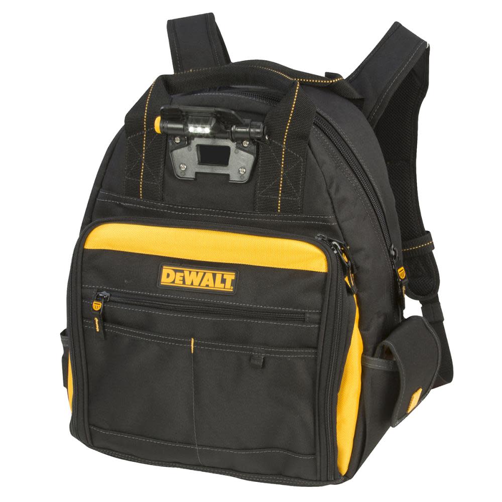 DEWALT 57 Pocket Lighted Tool Backpack - Ascmtools