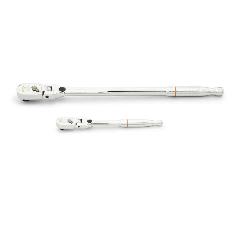 GEARWRENCH Ratchet Set 1/4″ & 3/8″ Drive 120XP Locking Flex Head 2pc - Ascmtools