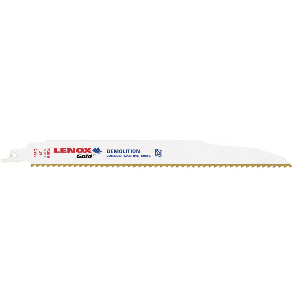 Lenox 9 In. 6 TPI Reciprocating Blade - Ascmtools