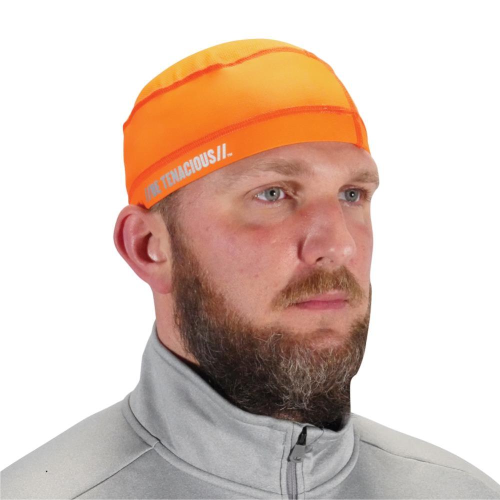 Ergodyne Chill Its 6632 Cooling Skull Cap Orange - Ascmtools