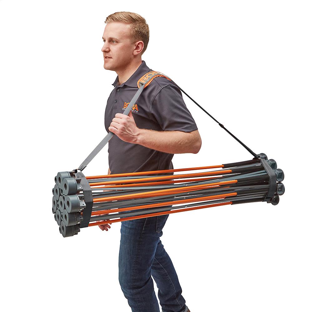 Bora Portamate Tall Centipede 4′ x 4′ x 36″ Unit and Carry Strap - Ascmtools