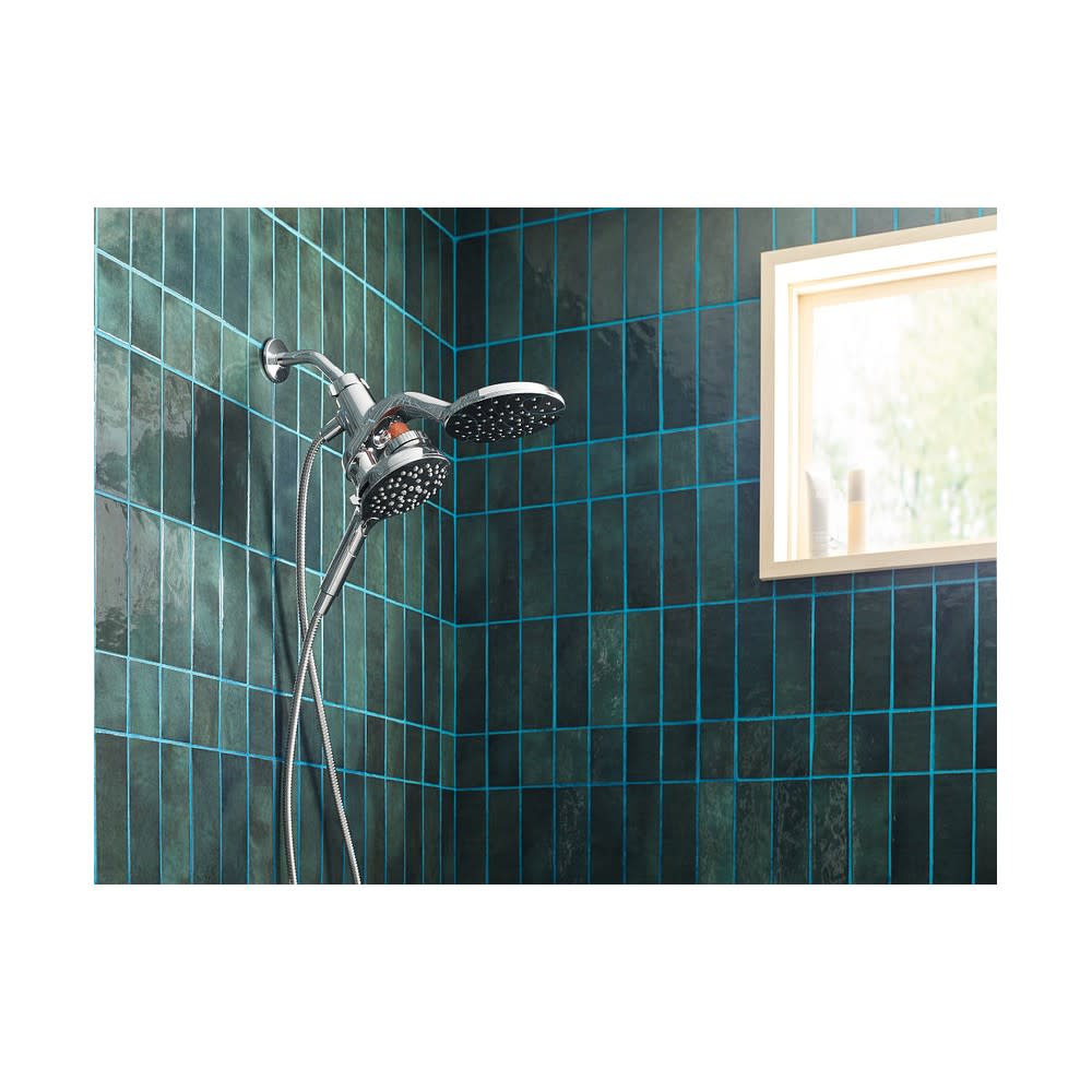 Moen Spot Resist Nickel Combination Shower with INLY Capsules - Ascmtools