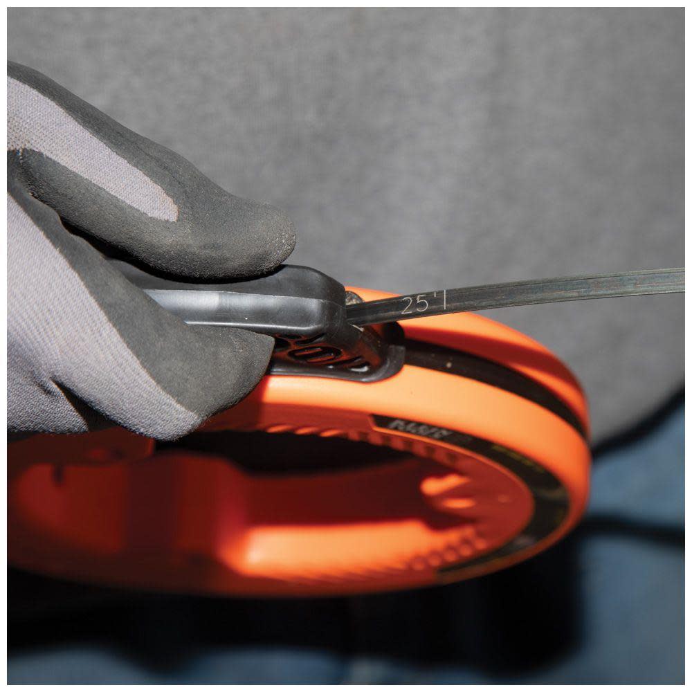 Klein Tools 25′ Wide Steel Fish Tape - Ascmtools