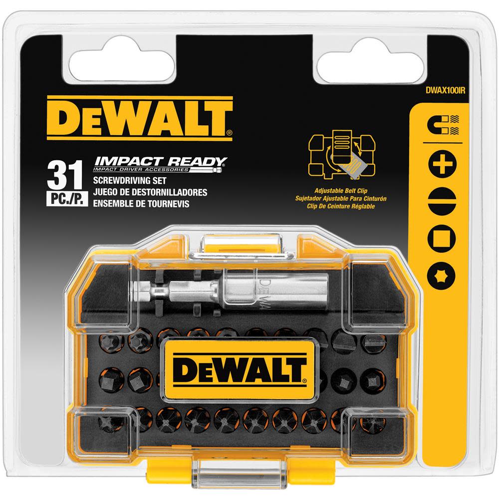 DEWALT 31 pc. Extra Small Tough Case Set - Ascmtools