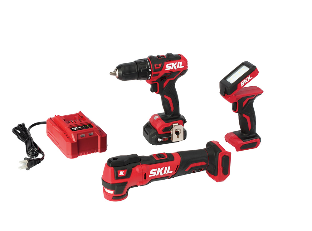 SKIL 3 Tool Combo Kit - Ascmtools