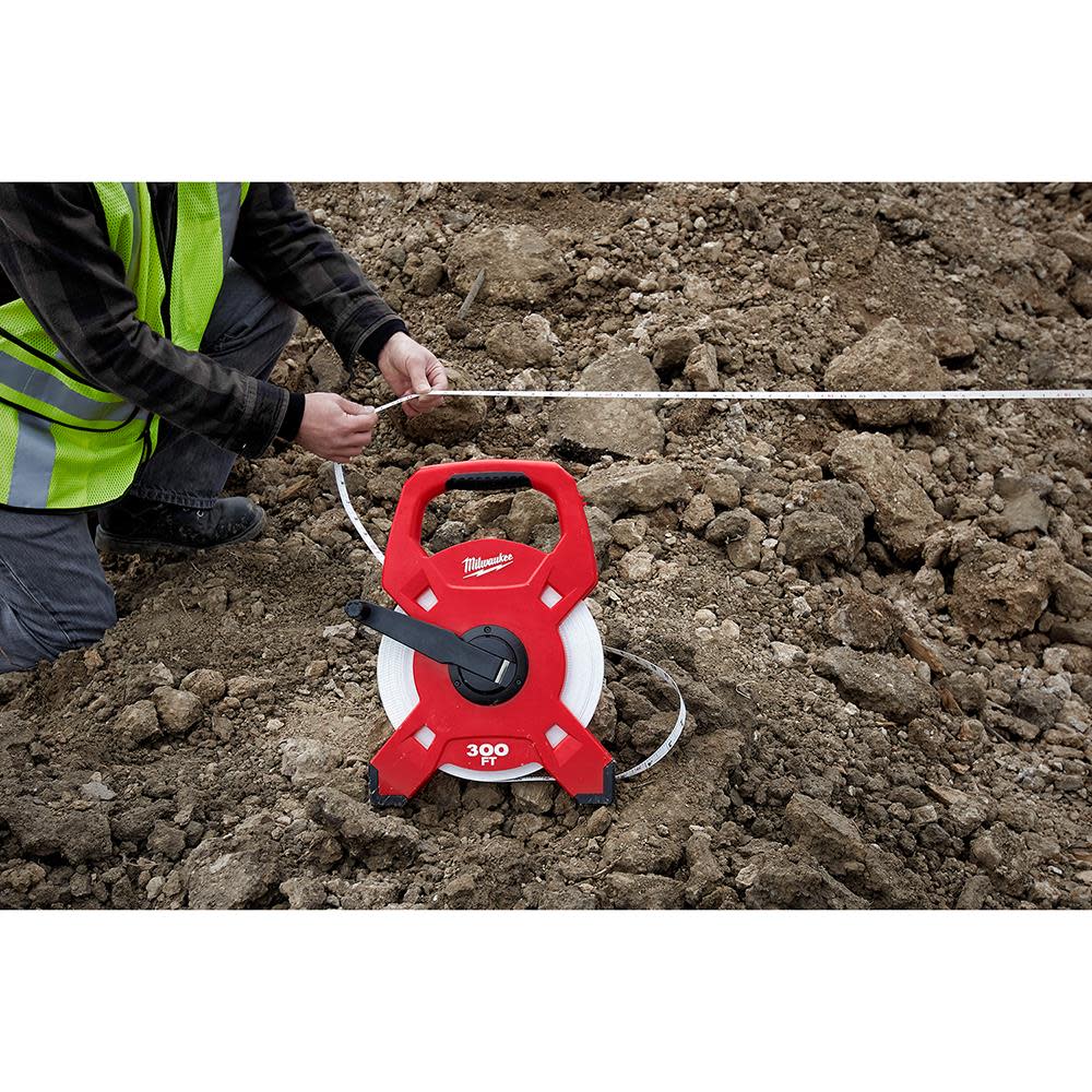 Milwaukee 300′ Fiberglass Open Reel Long Tape - Ascmtools