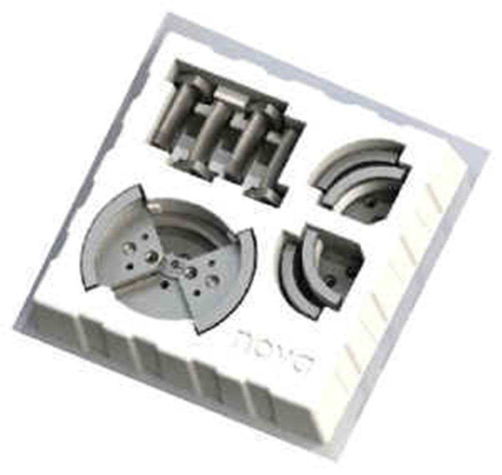 Nova Big Chuck Work Accessory Jaw Bundle (Includes JS130N PJSN and 6017) - Ascmtools