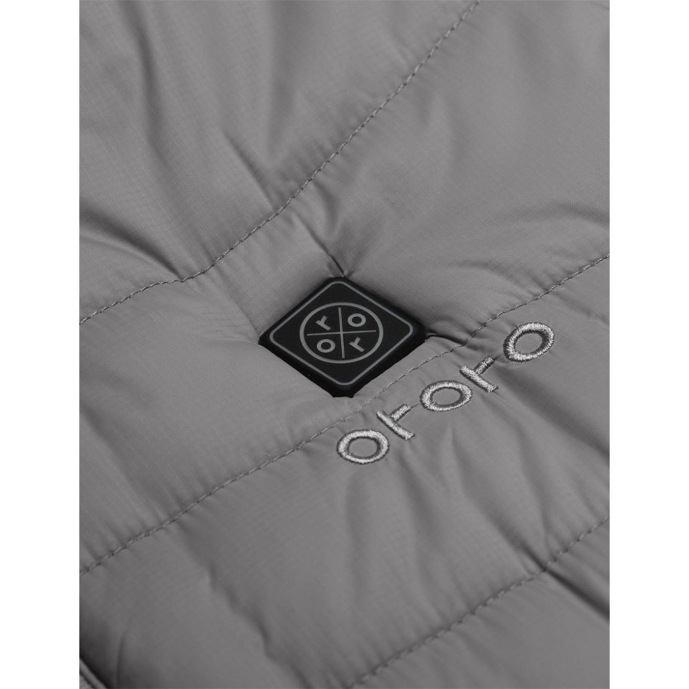 ORORO Womens Gray Classic Heated Vest Kit XS - Ascmtools