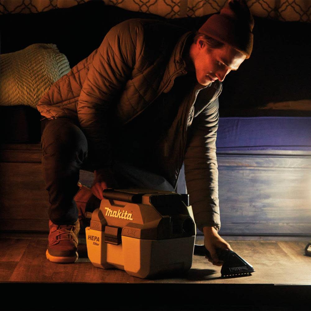 Makita Outdoor Adventure 18V LXT Brushless Wet Dry Vacuum Kit 5Ah - Ascmtools