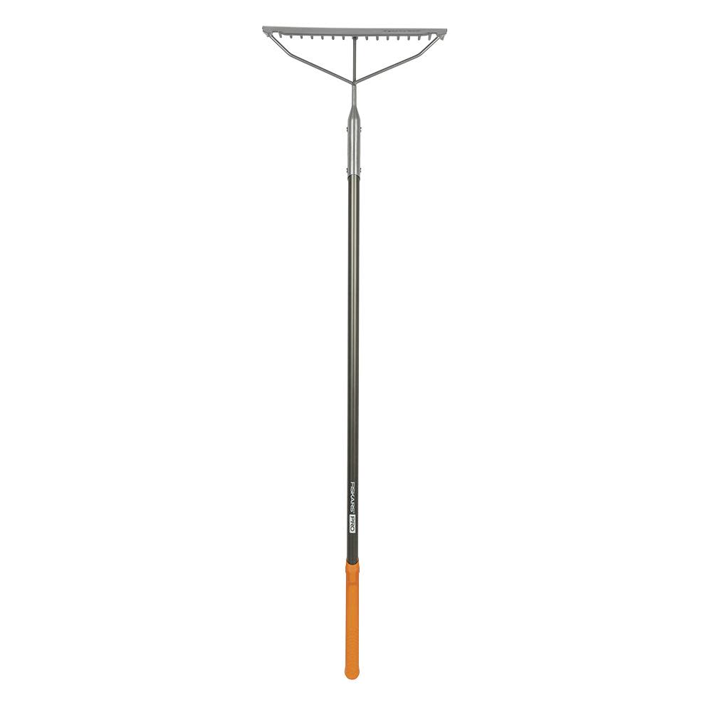 Fiskars PRO Stick Garden Rake - Ascmtools