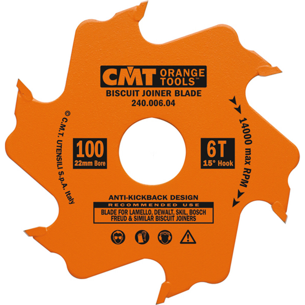 CMT Biscuit Joiner Blades - Ascmtools