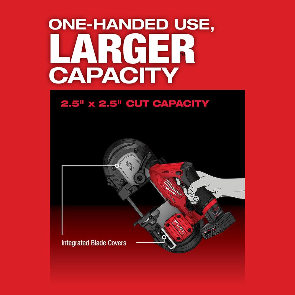 Milwaukee M12 FUEL Compact Band Saw Bare Tool - Ascmtools