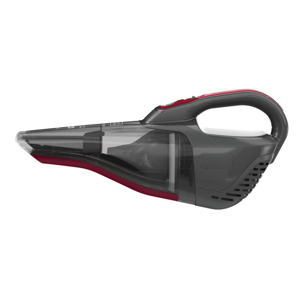 Black and Decker DUSTBUSTER Handheld Vacuum for Car Cordless Gray - Ascmtools