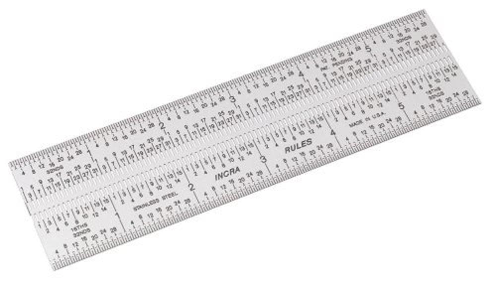 Incra 6″ Precision Marking Ruler - Ascmtools