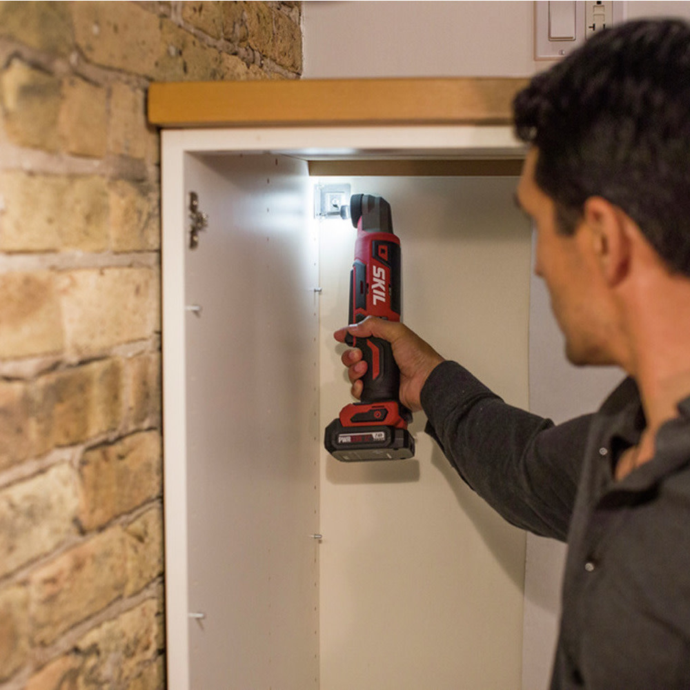 SKIL PWRCORE 12 Brushless 12V Drill Driver & Right Angle Impact Kit - Ascmtools