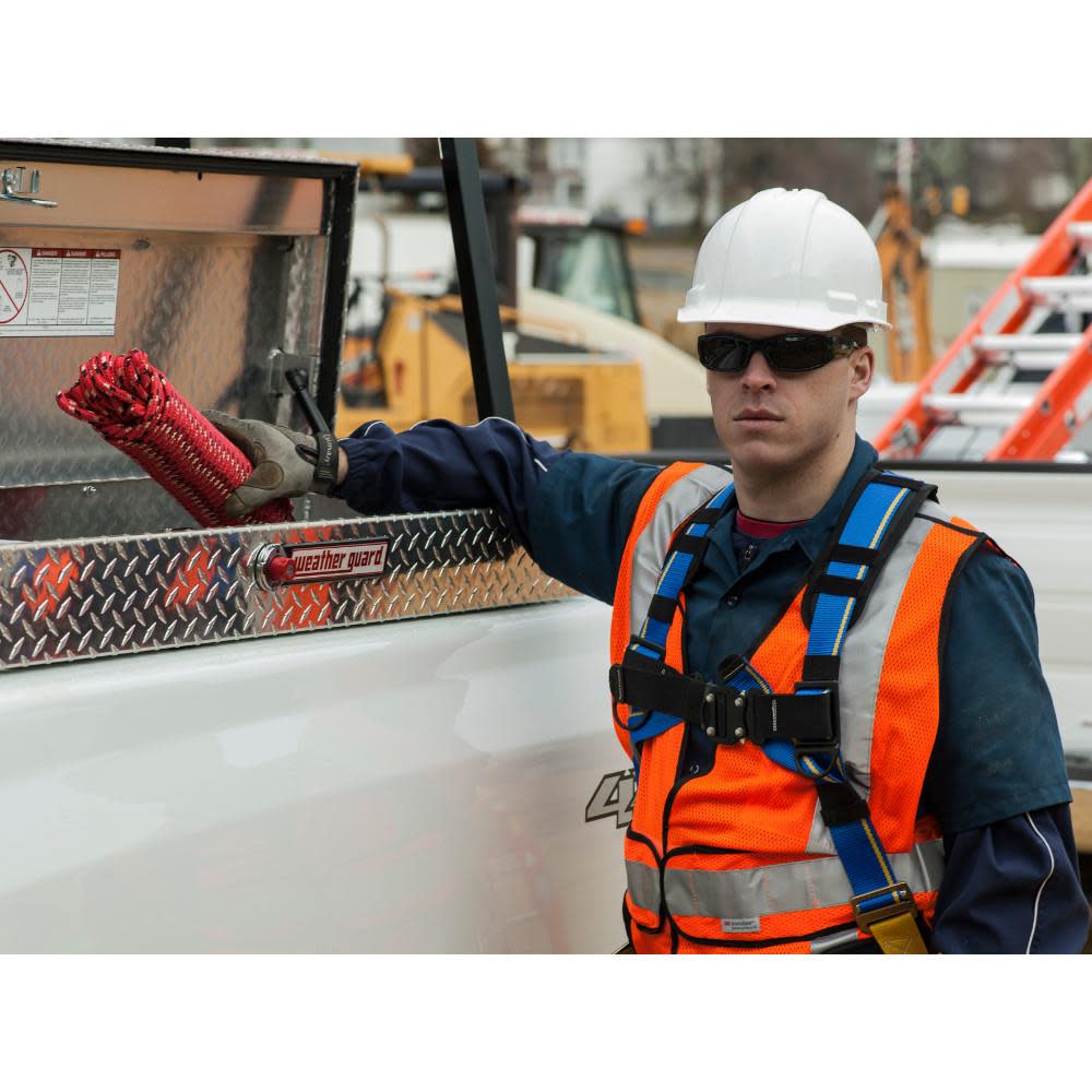 Werner Blue Armor 2000 Positioning (3 D-Rings) Harness (S) - Ascmtools