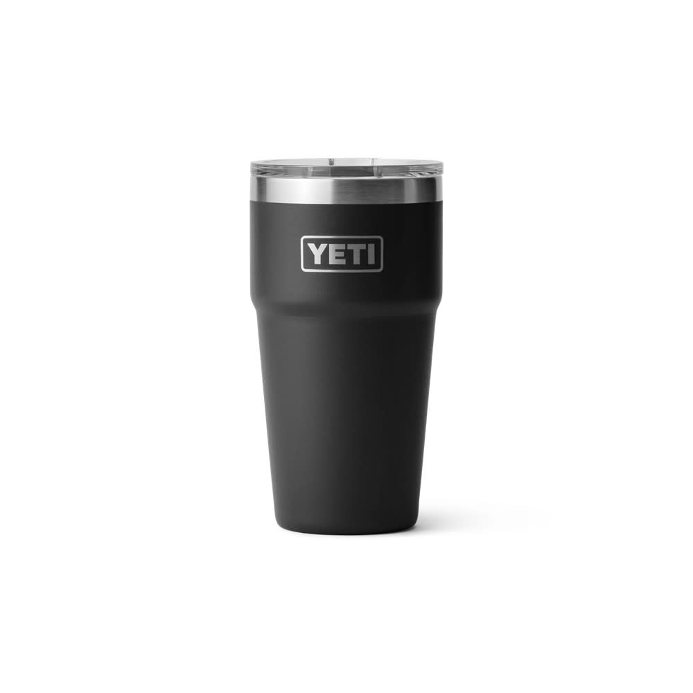 Yeti Rambler 16oz Stackable Pint with Magslider Lid Black - Ascmtools