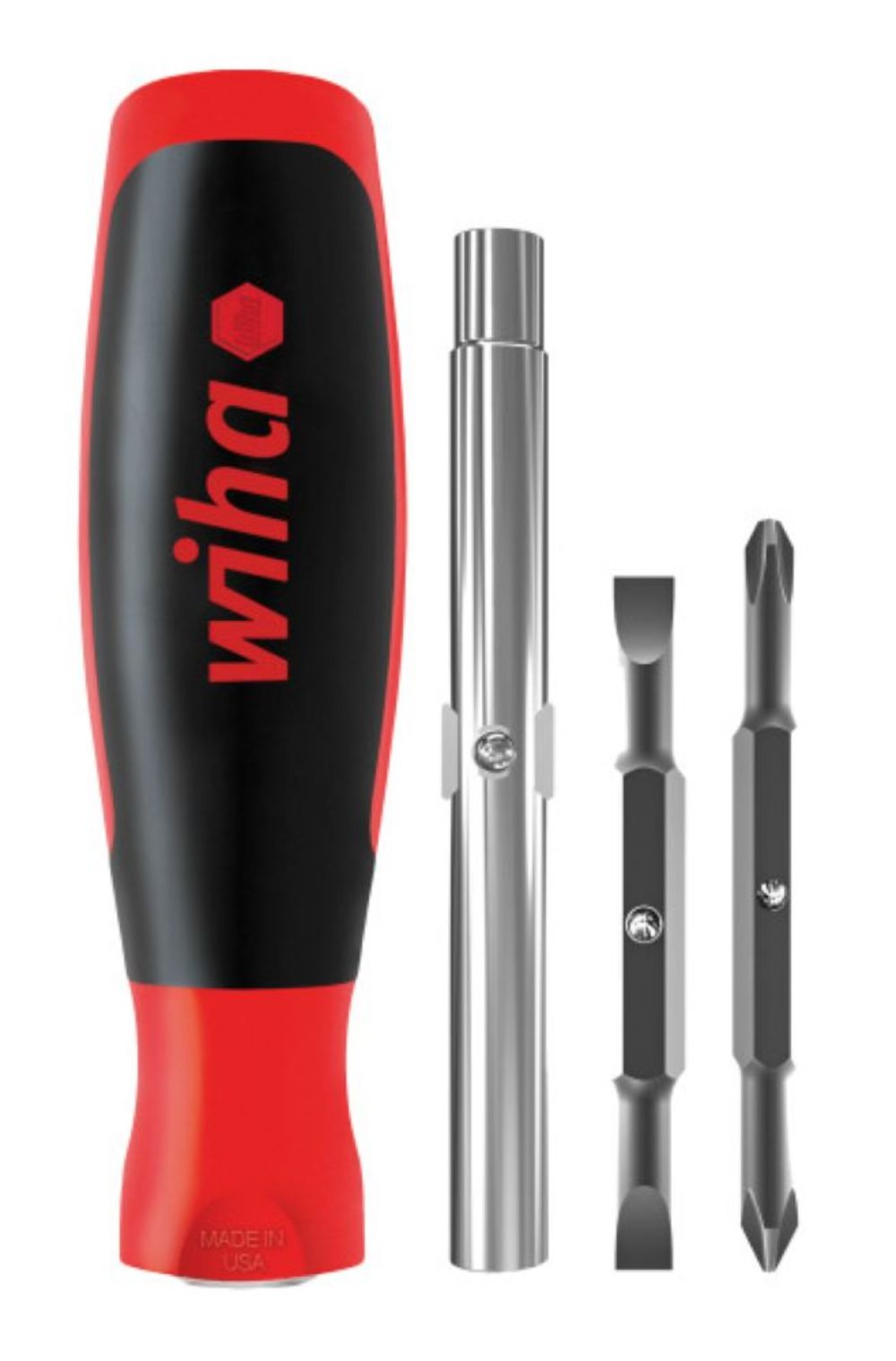 Wiha SoftFinish Conduit Reamer with 6 in 1 Multi Driver - Ascmtools