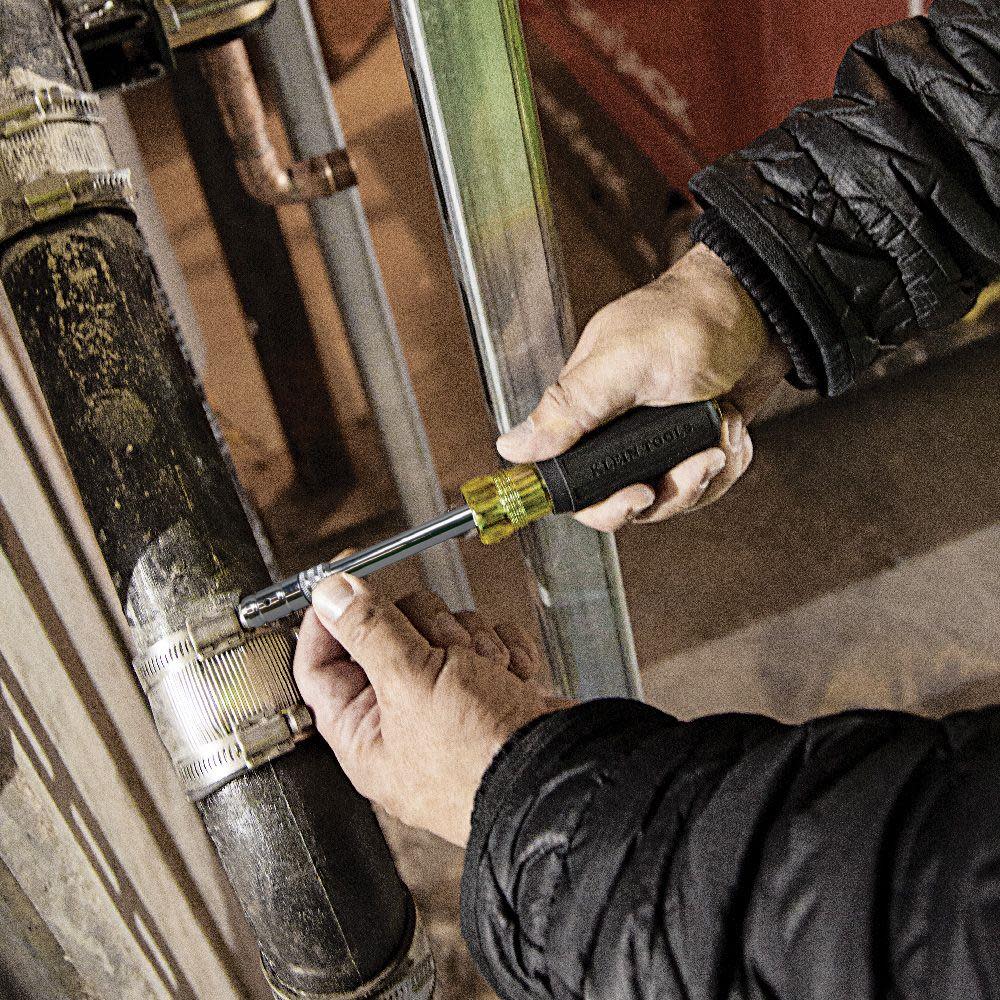 Klein Tools 2-in-1 Nut Driver 6″ Slide Driver - Ascmtools