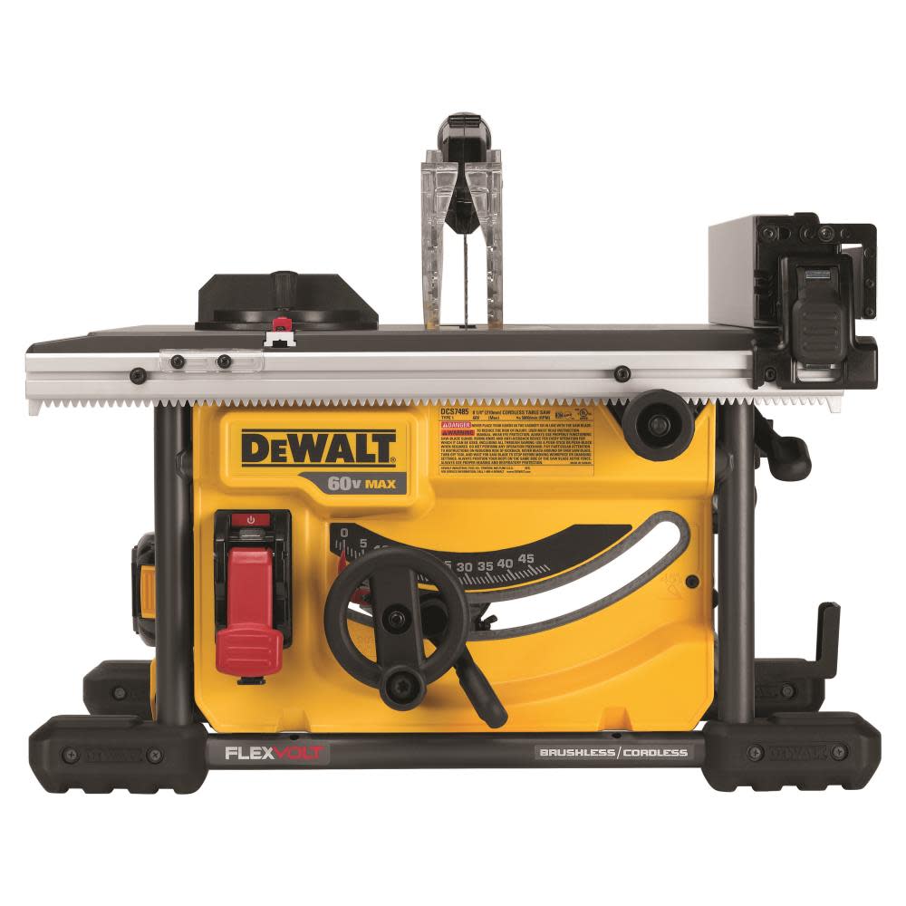 DEWALT FLEXVOLT 60V MAX* 8-1/4In Table Saw Kit - Ascmtools