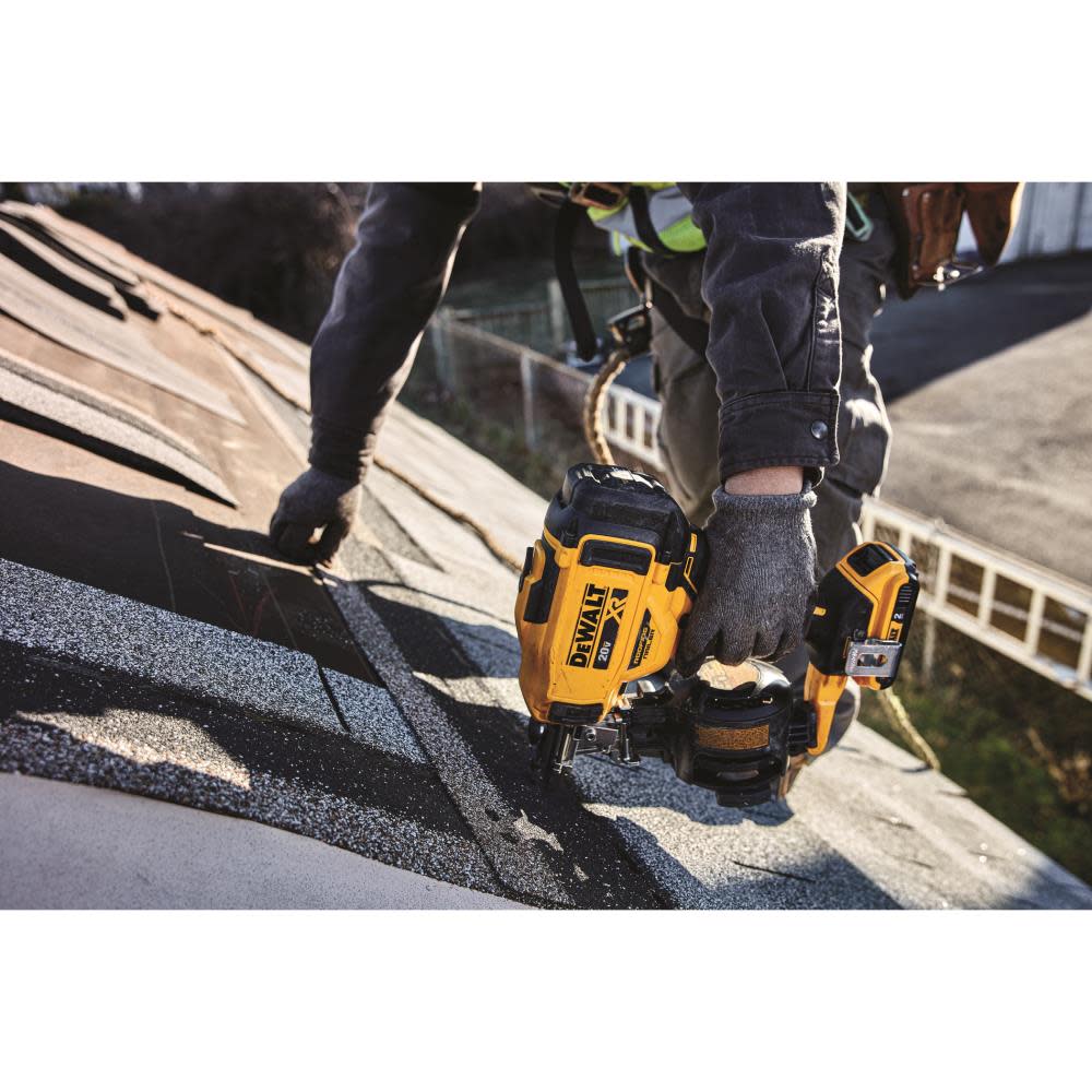 DEWALT 20V MAX* 15 Cordless Coil Roofing Nailer (Bare Tool) - Ascmtools