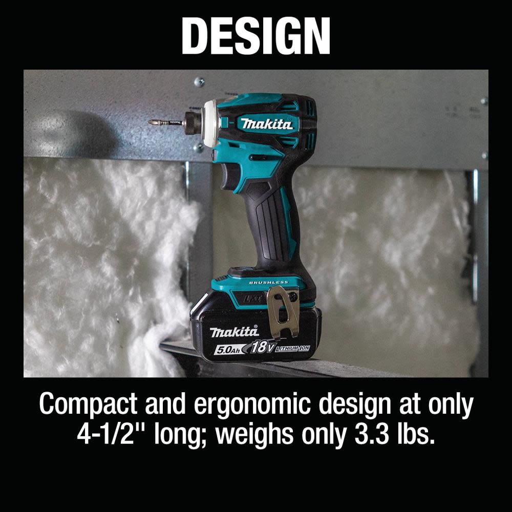 Makita 18V LXT Quick-Shift Mode 4-Speed Impact Driver Kit - Ascmtools