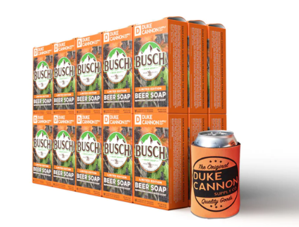 Duke Cannon BUSCH Camo Soap 10oz Bar - Ascmtools