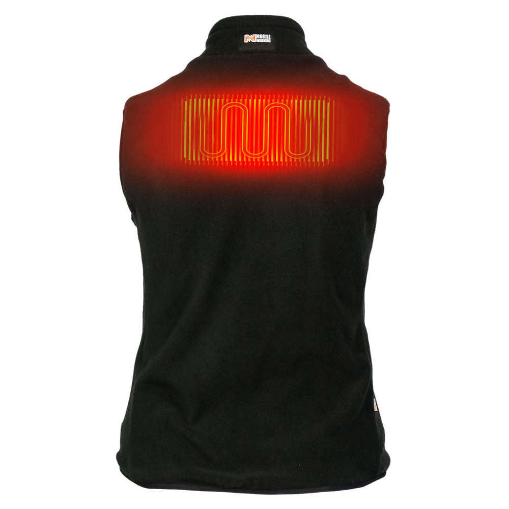 Mobile Warming 7.4V Trek Heated Vest Womens Black Large - Ascmtools
