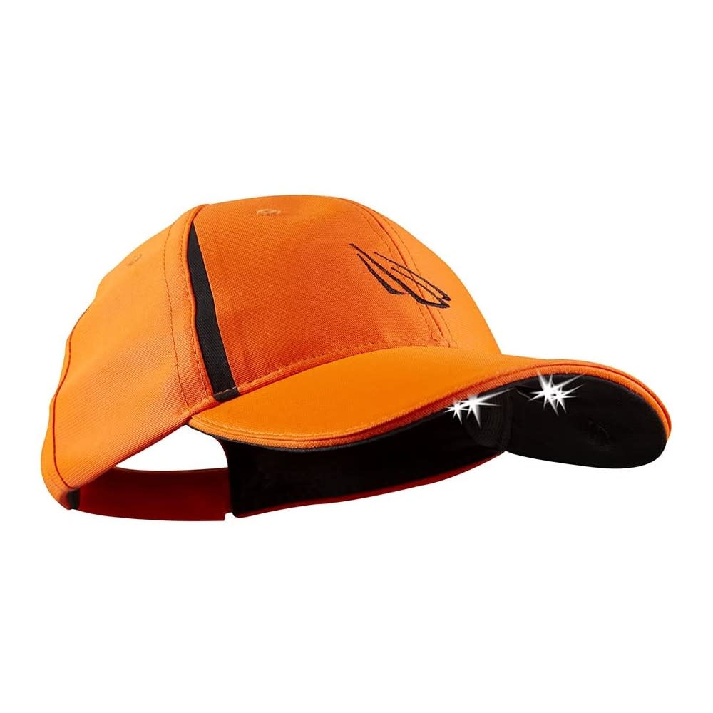 Panther Vision Headlamp Cap Blaze Orange Lighted Battery Powered - Ascmtools