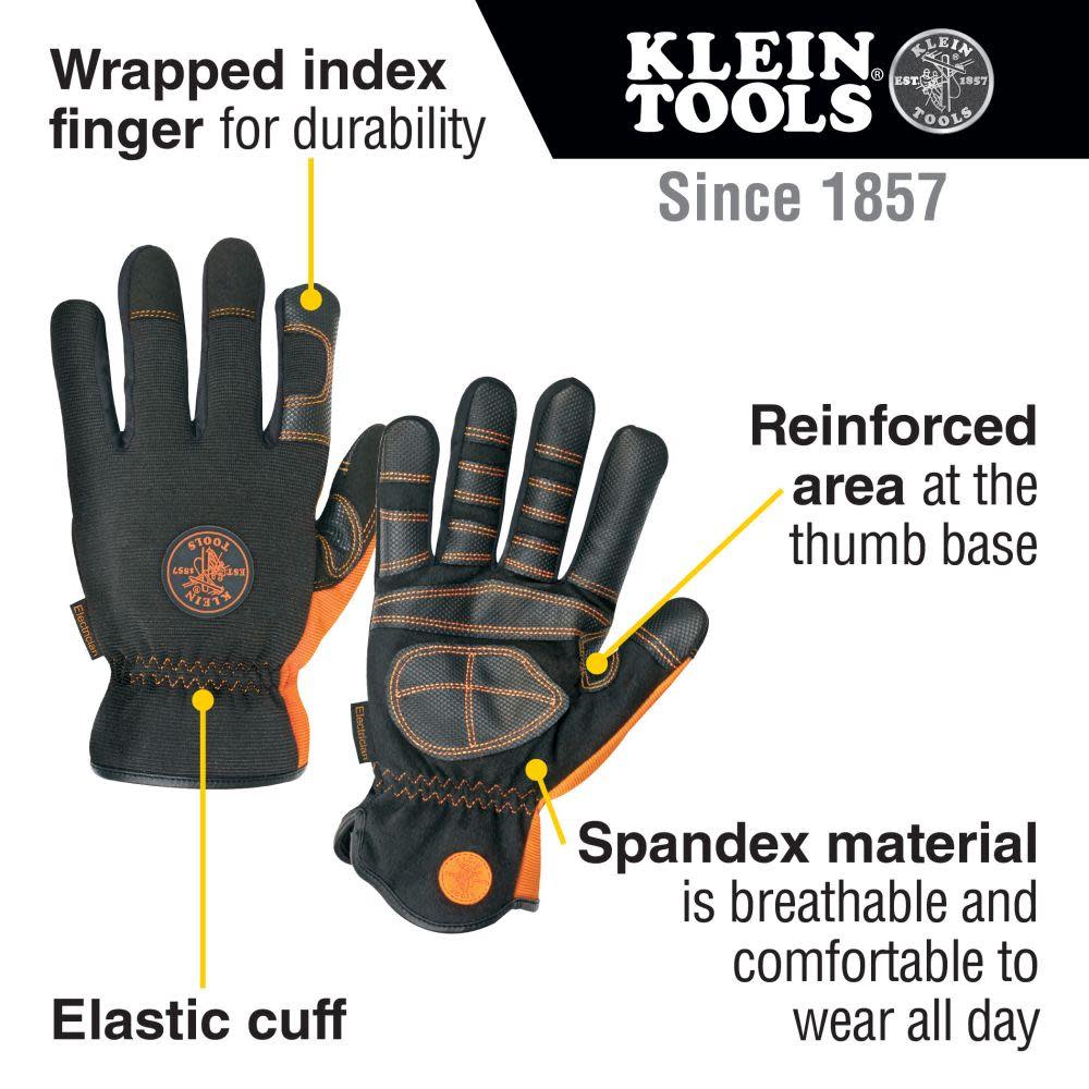 Klein Tools Electricians Gloves Large - Ascmtools