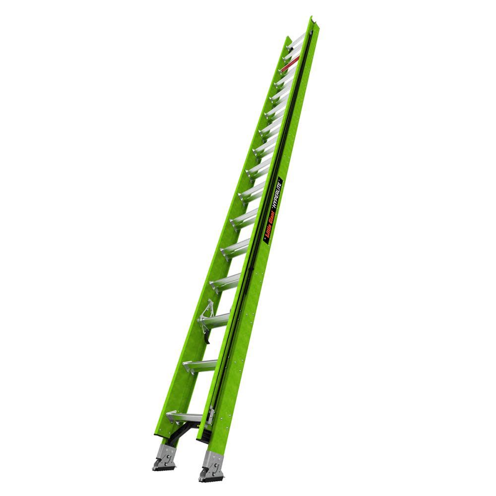 Little Giant Safety HyperLite 32 ft Type IA Fiberglass Extension Ladder - Ascmtools