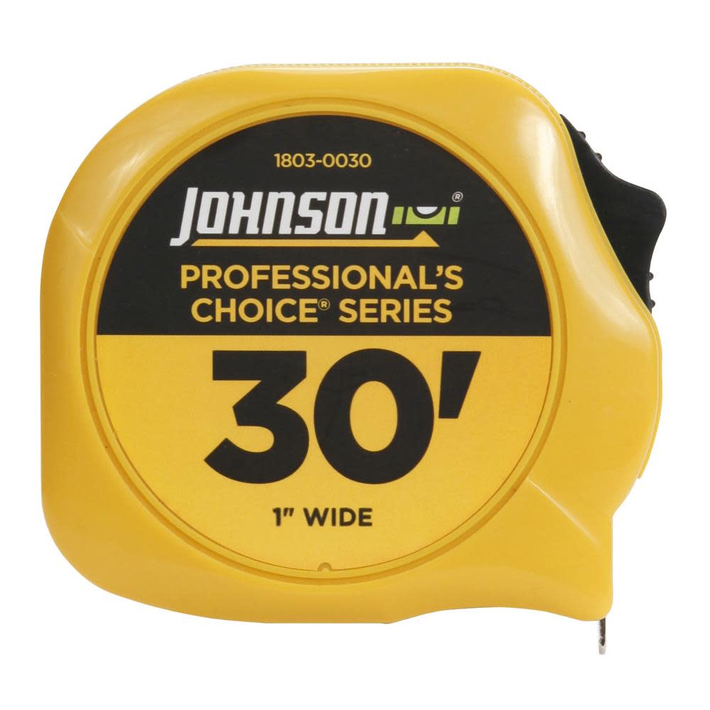 Johnson Level 30 Ft x 1 In. Professional Tape - Ascmtools