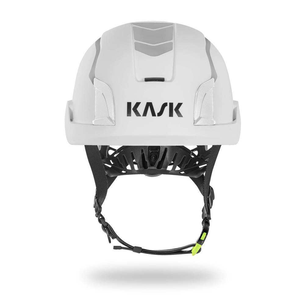 KASK America Zenith X2 Hi Viz White Class E Safety Helmet - Ascmtools