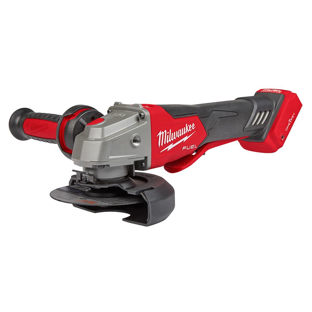 Milwaukee M18 FUEL 4 1/2″ / 5″ Braking Grinder Paddle Switch No Lock Bare Tool - Ascmtools