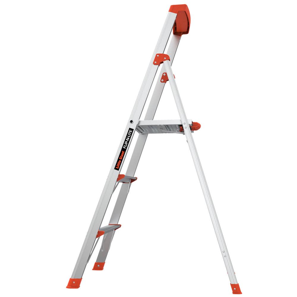 Little Giant Safety Flip-N-Lite M5 Aluminum Type-1A Step Ladder - Ascmtools
