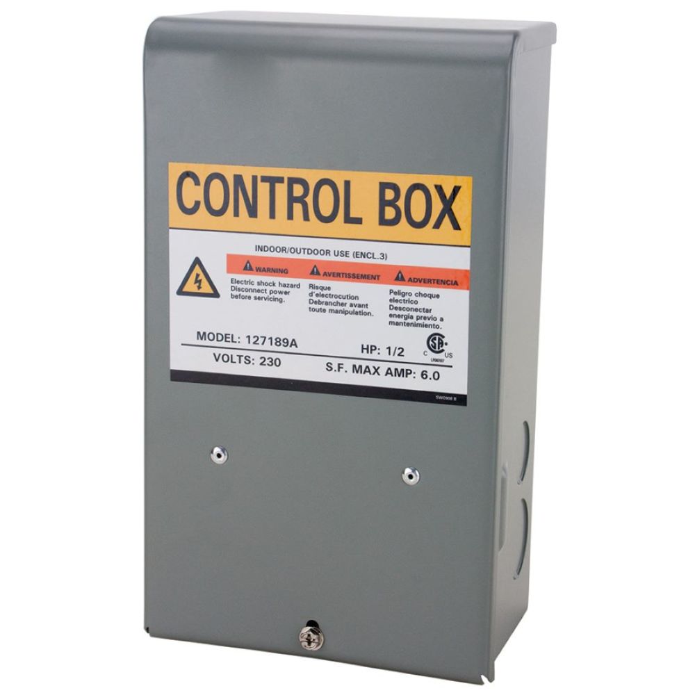 Star Water Systems Submersible Well Pump Control Box for 1/2HP Pump - Ascmtools