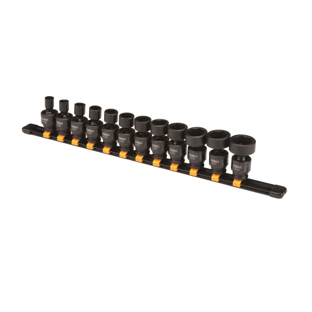 DEWALT 12 Piece 3/8 in Drive Impact Universal Socket Set - Ascmtools